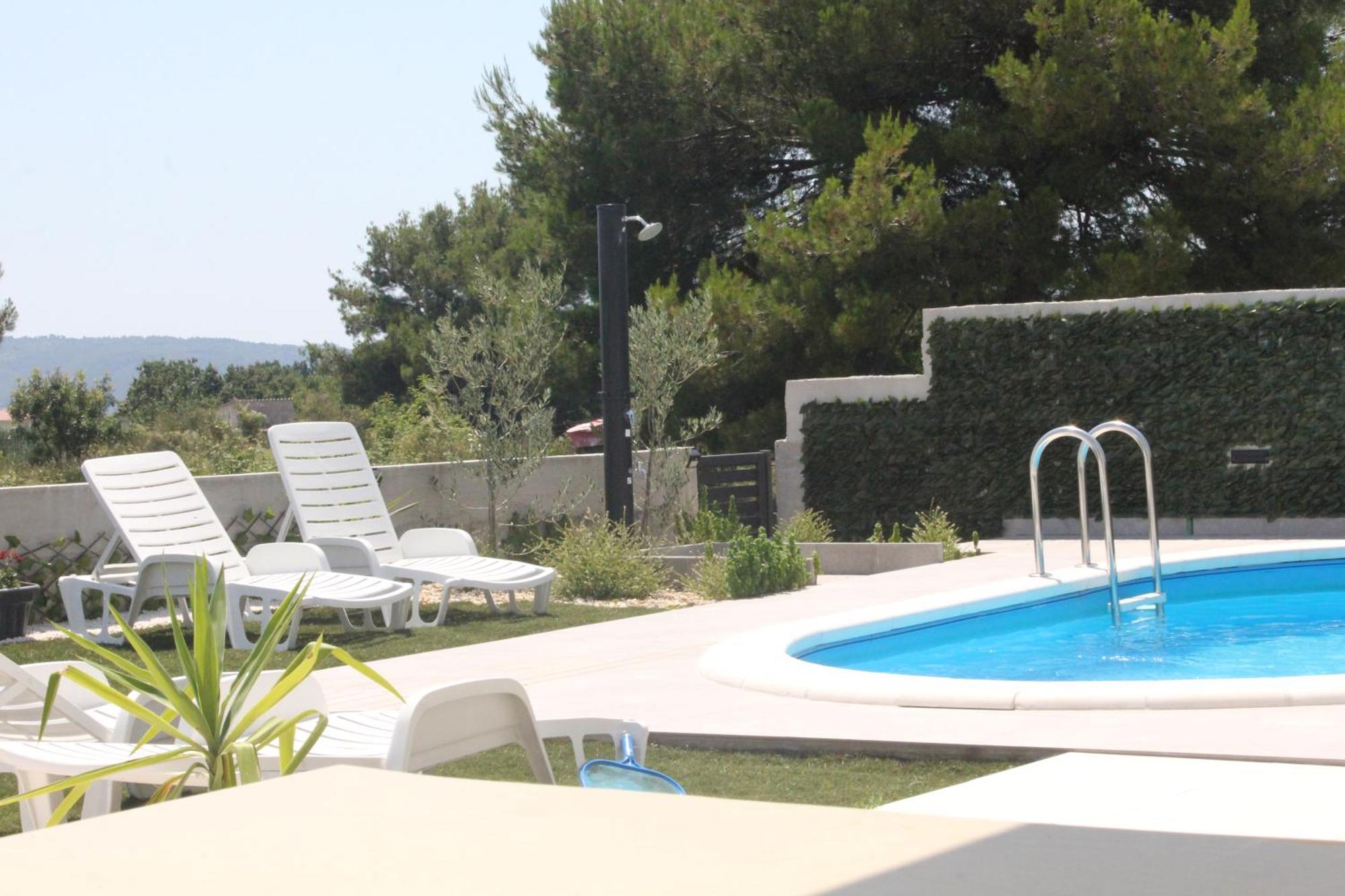 Villa Marta 3 Bedrooms, 2 Baths And Pool Kaštel Štafilić Екстериор снимка