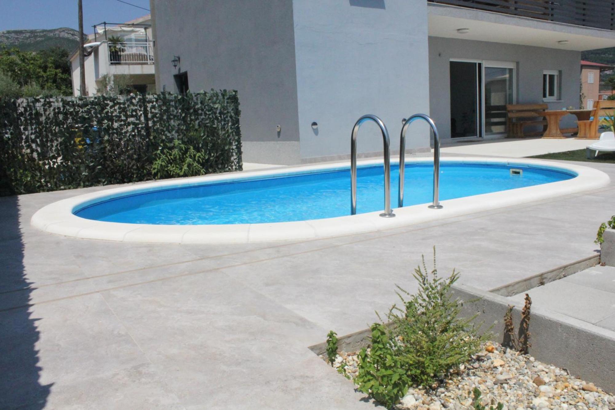 Villa Marta 3 Bedrooms, 2 Baths And Pool Kaštel Štafilić Екстериор снимка